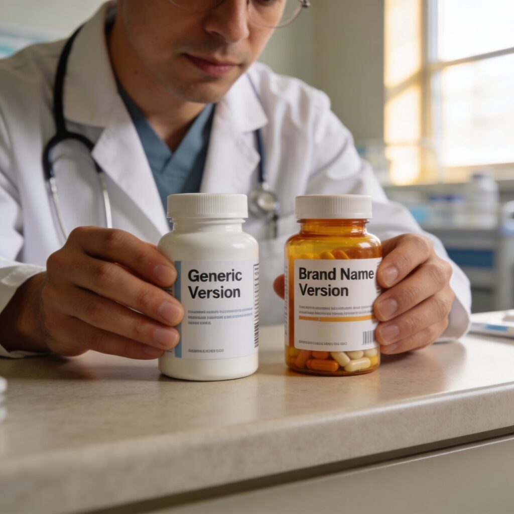 generic vs brand, bioequivalence, medication quality