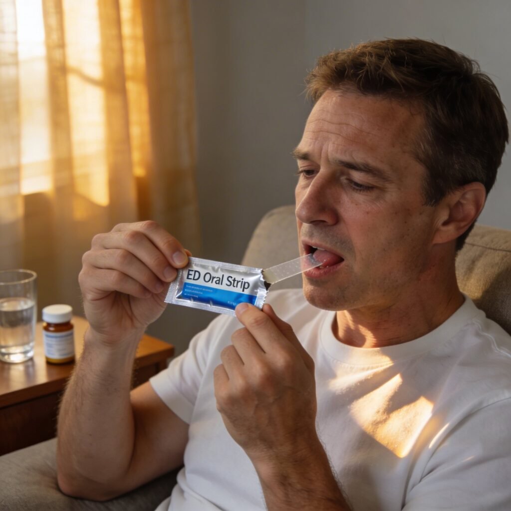 what are ED strips, orodispersible films, how strips work