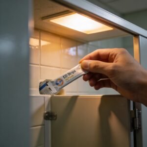ED strips discreet, convenience, no water needed, portability