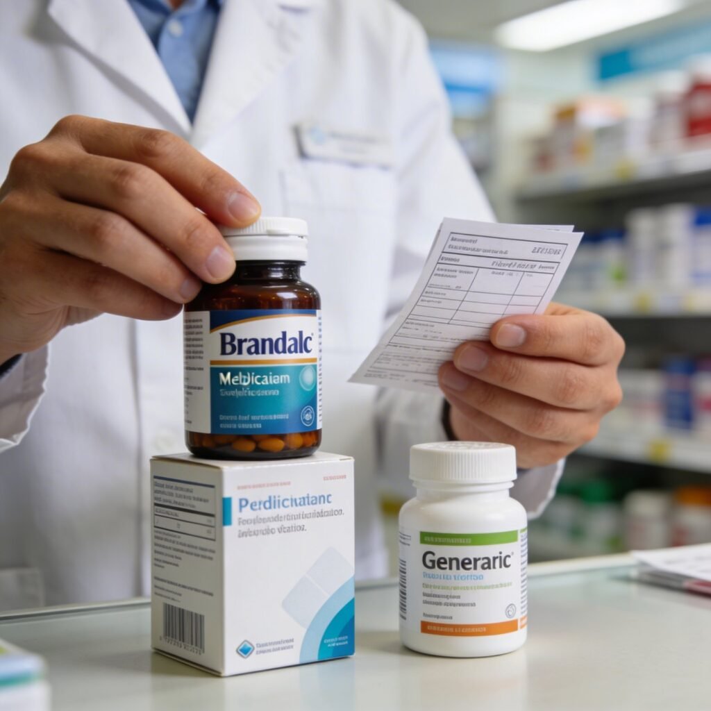 brand vs generic cost, price comparison, savings