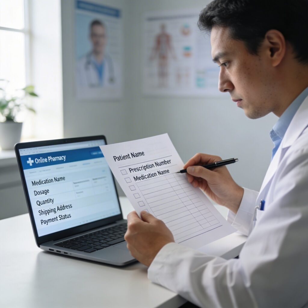 international pharmacy questions, safety checklist