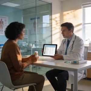 medication management, long-term planning, refills